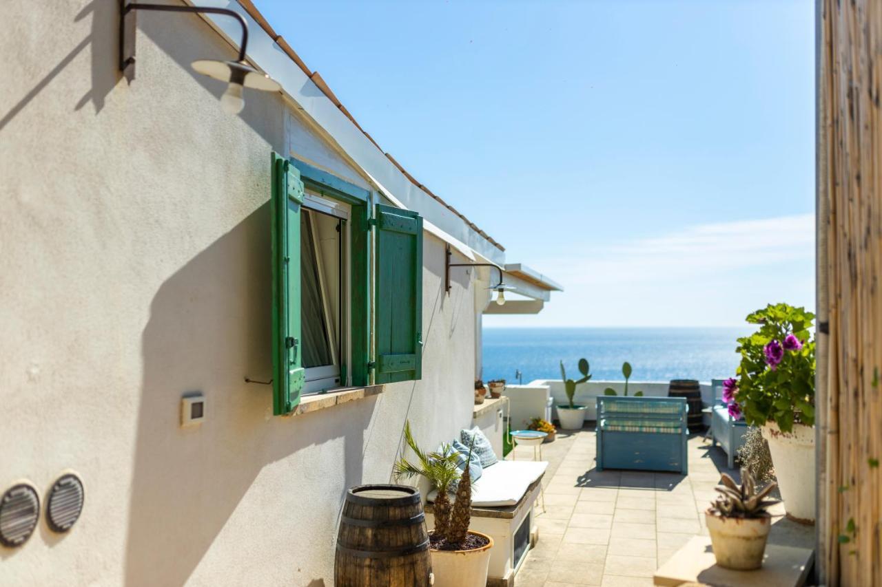 Casa Vacanze De Vita - Amazing View On The Coast Marina Serra Kültér fotó